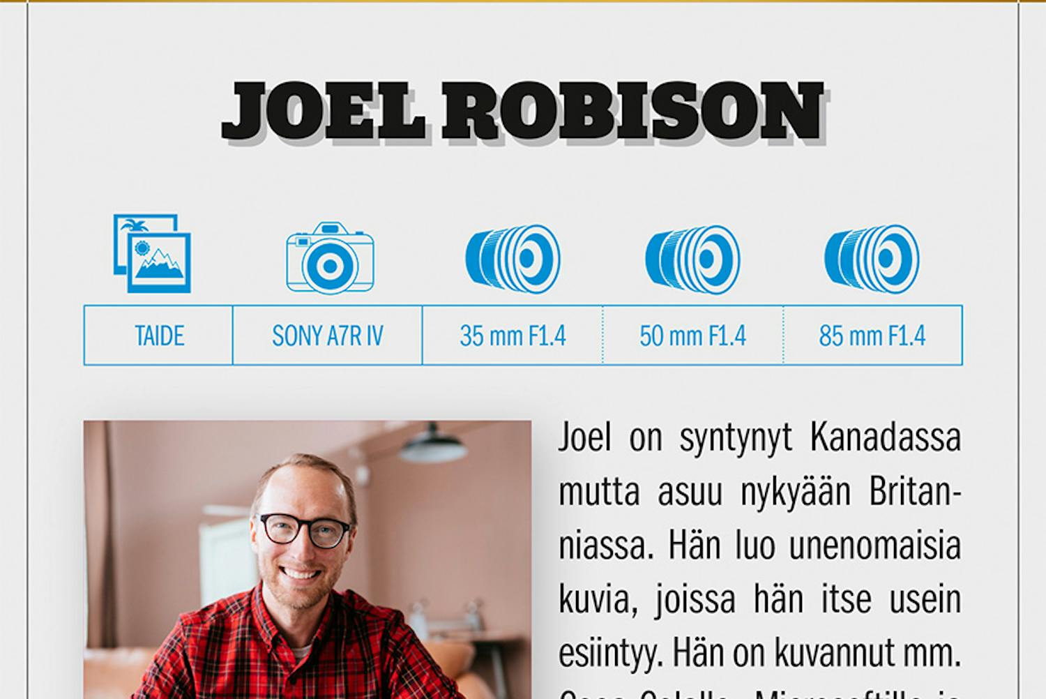 Kultakortti Joel Robison